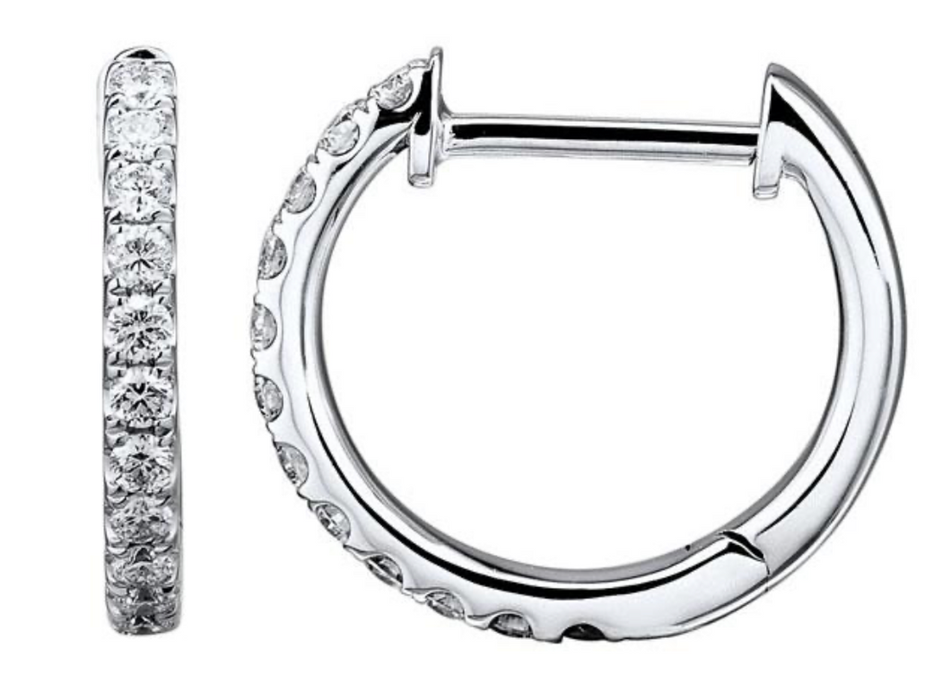 Diamond Loope Earrings