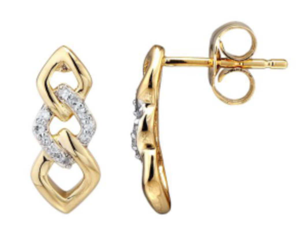 Chain Shape Earrings