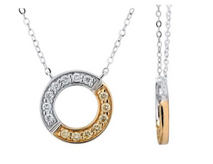 Mois Diamond Panant with Chain