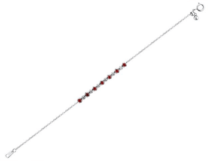 Ruby and Diamond Bracelet