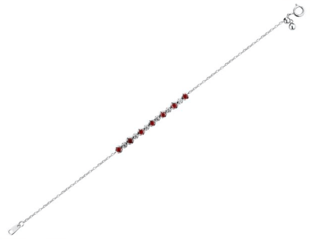 Ruby and Diamond Bracelet